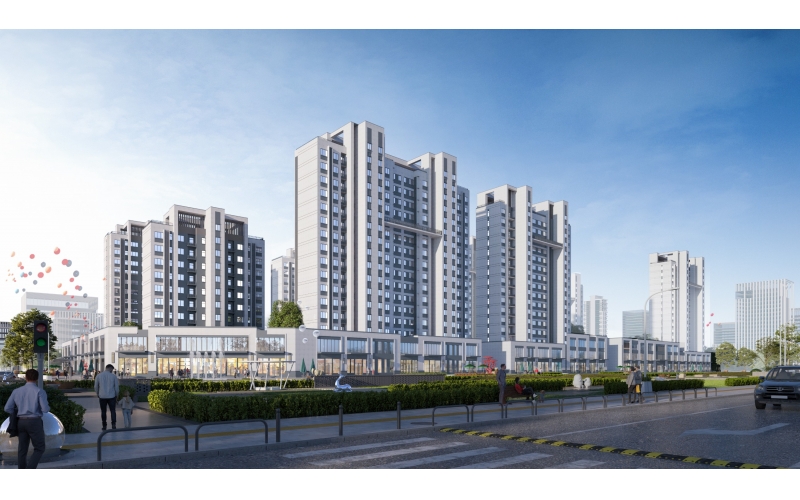 河北石家莊九豐·公望府安裝雷登電梯，致力打造石家莊高品質(zhì)生活理想之地